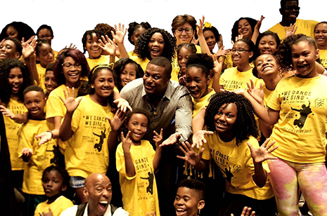Chris Tucker With Kids From Camp Spotlight